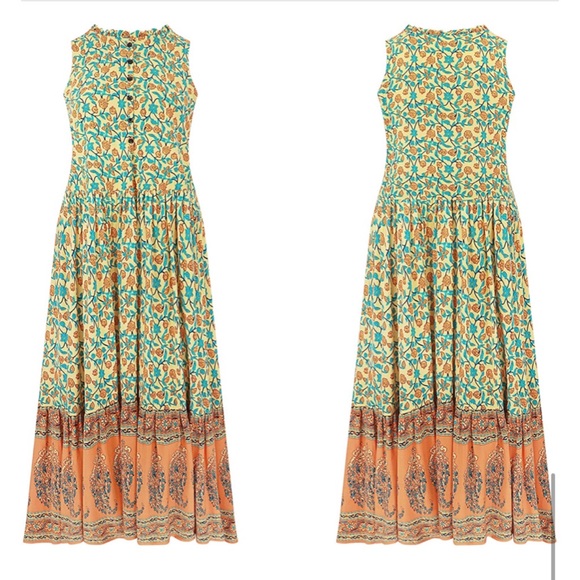 XL Dress Hippy Boho Type Extra Large New - Picture 7 of 7